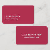 Vervoerstransportbedrijf Visitekaartje (Voorkant / Achterkant)