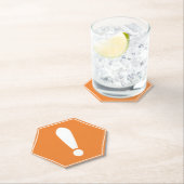 Vervoerswaarschuwingsteken Kartonnen Onderzetters (Insitu)