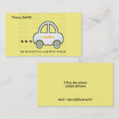 VERVOERT HET VISITEKAARTJE (Voorkant / Achterkant)