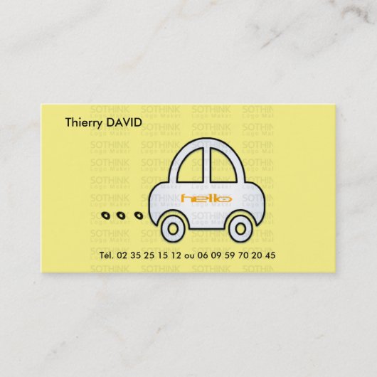 VERVOERT HET VISITEKAARTJE (Voorkant)