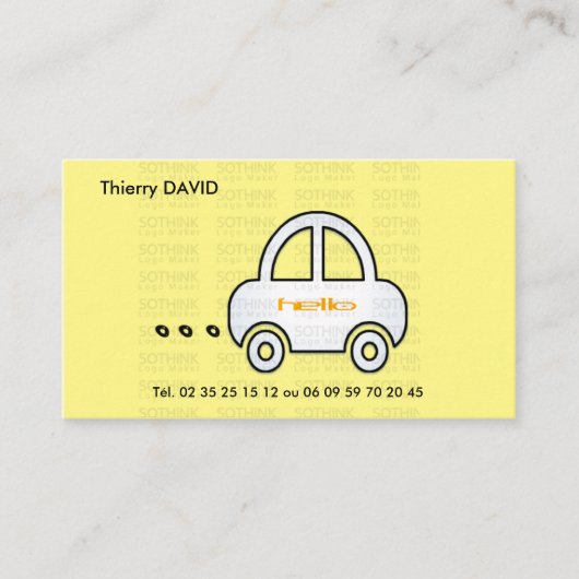 VERVOERT HET VISITEKAARTJE (Voorkant)