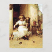 "Vervoertijd" Briefkaart (Voorkant)