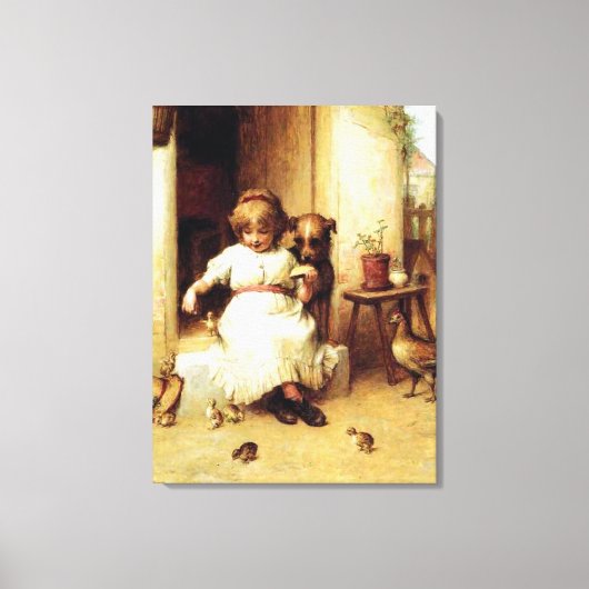"Vervoertijd" Canvas Afdruk (Voorkant)