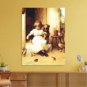 "Vervoertijd" Canvas Afdruk (Insitu (Woonkamer))