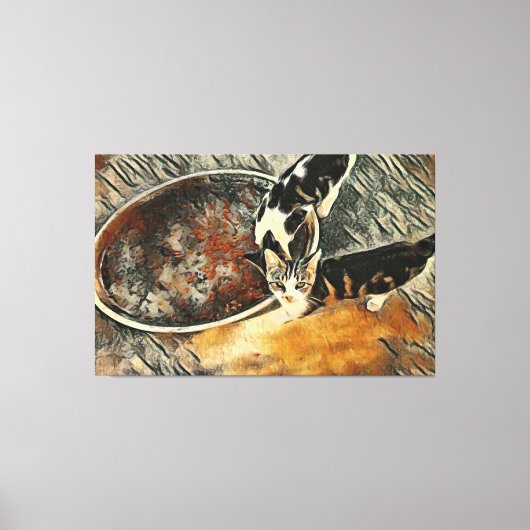 Vervoertijd! Canvas Afdruk (Voorkant)