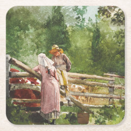 Vervoertijd Kartonnen Onderzetters