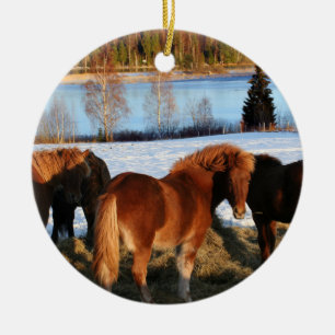 Vervoertijd Keramisch Ornament