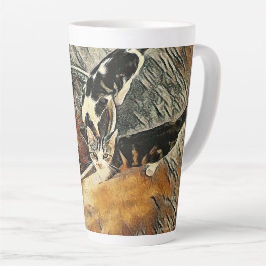 Vervoertijd! Latte Mok (Rechterhoek)