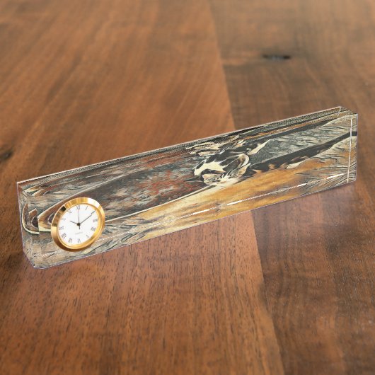 Vervoertijd! Naambordje (Zijkant)