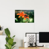 Vervoertijd op de Lillies 4 Poster (Thuiskantoor)