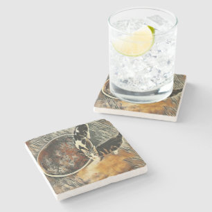 Vervoertijd! Stenen Onderzetter