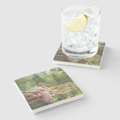 Vervoertijd Stenen Onderzetter (Zijkant)