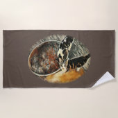 Vervoertijd! Strandlaken (Voorkant)