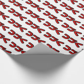 Vervolg つ Japanse Katakana-taal く Cadeaupapier (Hoek)