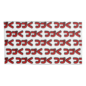 Vervolg つ Japanse Katakana-taal く Kussensloop (Achterkant-Rechts)