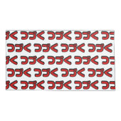 Vervolg つ Japanse Katakana-taal く Kussensloop (Achterkant-Links)