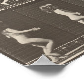 Vervolgde Afbeeldingen van een klein meisje dat lo Poster (Hoek)