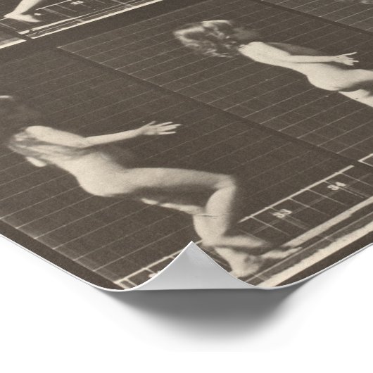 Vervolgde Afbeeldingen van een klein meisje dat lo Poster (Hoek)