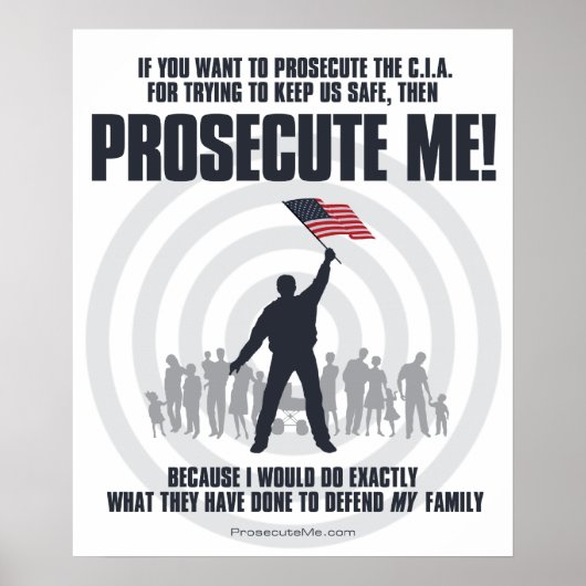 Vervolging me Poster (Voorkant)