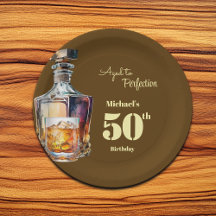 Vervolmaakt heren 50ste whisky verjaardag