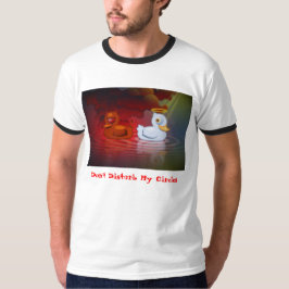 Vervorm mijn cirkels niet t-shirt