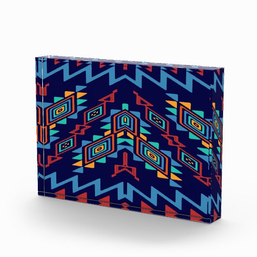 Vervormd, abstract ontwerp van vormen fotoblokken (Rechts)