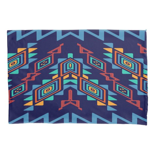 Vervormd, abstract ontwerp van vormen kussensloop (Voorkant)