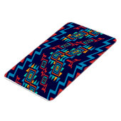 Vervormd, abstract ontwerp van vormen magneet (Linkerzijde)