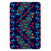 Vervormd, abstract ontwerp van vormen magneet (Verticaal)