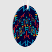 Vervormd, abstract ontwerp van vormen ornament (voorkant)