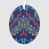 Vervormd, abstract ontwerp van vormen ornament (voorkant)