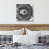 Vervormd Chicago Oog Canvas Afdruk (Insitu (Slaapkamer))