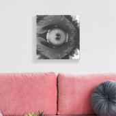 Vervormd Chicago Oog Canvas Afdruk (Insitu (Woonkamer))