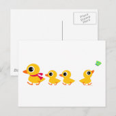 Vervormd Duck-Briefkaart Briefkaart (Voorkant / Achterkant)