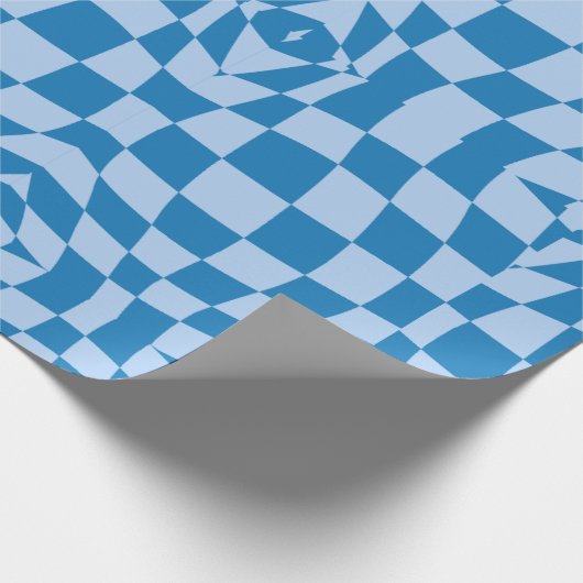 Vervormd gecontroleerd patroon cadeaupapier (Hoek)