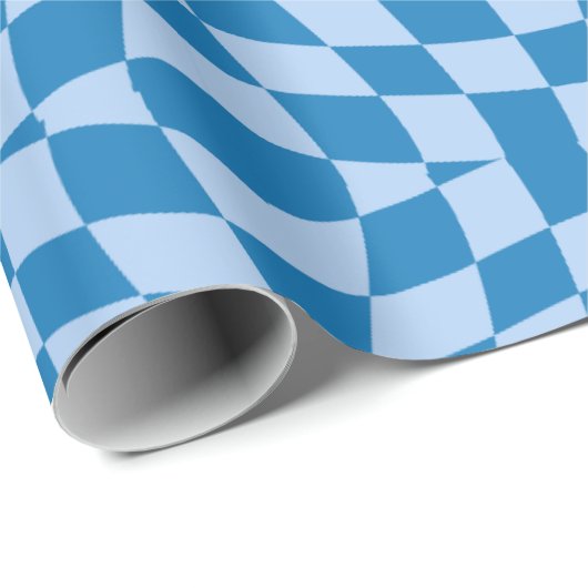 Vervormd gecontroleerd patroon cadeaupapier (Rol Hoek)