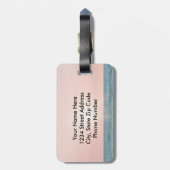 Vervormd in zijn Afbeelding Bijbel, meisje op stra Bagagelabel