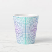 Vervormd lijst 01.w Lgrey BG Latte Mok (Voorkant)