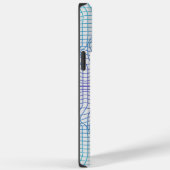 Vervormd lijst.01.w van witte BG Case-Mate iPhone Case (Achterkant / Rechts)
