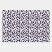 Vervormd muzieknoten & harten patroon inpakpapier vel (Voorkant 2)