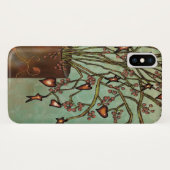  vervormd tinventiel met hartstructuur Case-Mate iPhone case (Achterkant (horizontaal))