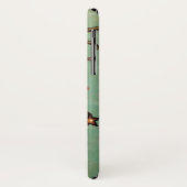  vervormd tinventiel met hartstructuur Case-Mate iPhone case (Achterkant/links)