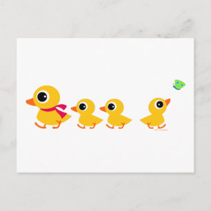 Vervormde Duck Briefkaart