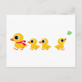 Vervormde Duck Briefkaart (Voorkant)
