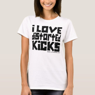 vervormde kicks01-licht t-shirt
