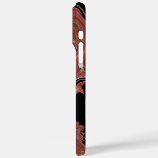 vervormde pastei Case-Mate iPhone case (Achterkant / Links)