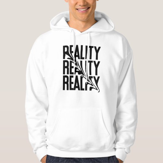 Vervormde realiteit Optische illusie Hoodie (Voorkant)