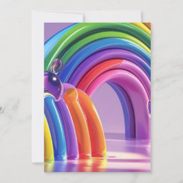 Vervormde regenbogen kaart