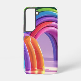 Vervormde Regenbogen Samsung Galaxy Hoesje