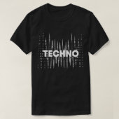 Vervormde techniek t-shirt (Design voorkant)